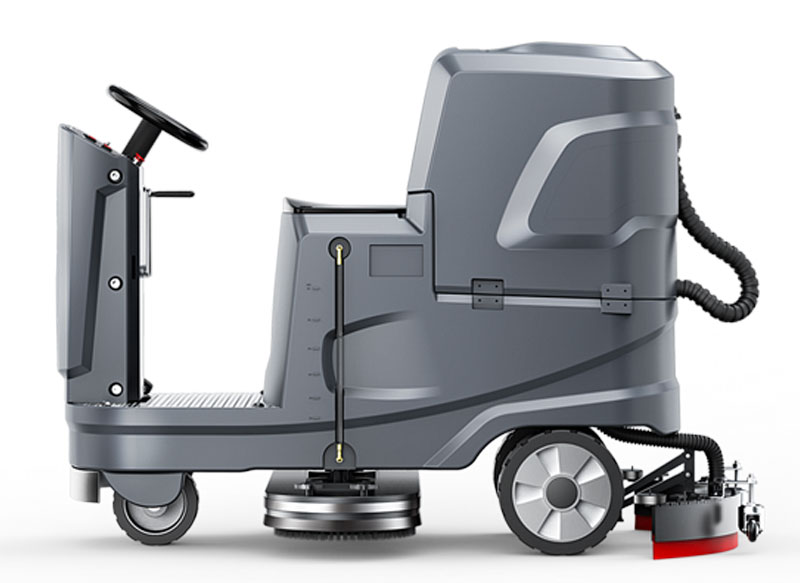 使用洗地機(jī)清潔環(huán)氧樹(shù)脂地板